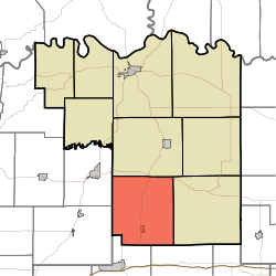 Location in Pike County