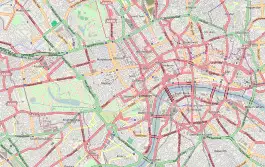 Moorgate is located in Central London