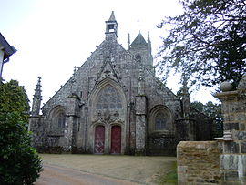 The Church of Saint-Pierre-et-Saint-Paul, in Langonnet