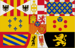 Estandarte real de Alfonso XIII y de Juan de Borbon (1931-1975).svg