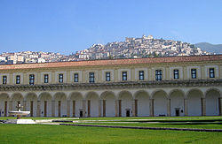Panorama of Padula from the Charterhouse