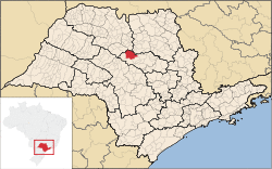 Location in São Paulo state