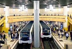 Trains at Piata Victoriei.jpg