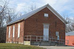 Township hall north of Hardin