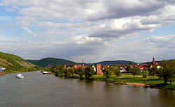 View from the bridge to Erlenbach