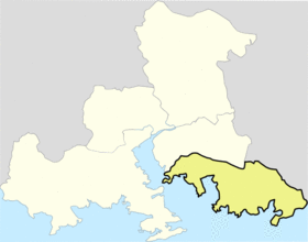 Location of Jinhae-gu