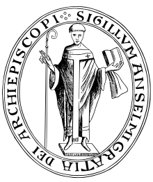 Anselm of Canterbury, seal (SVG).svg