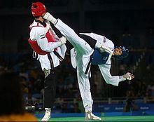 Milad Kharchegani at the 2016 Summer Olympics.jpg