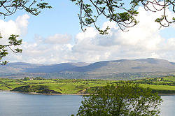 Whiddy Island seen from the south shore of Bantry Bay