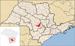 Location in São Paulo state