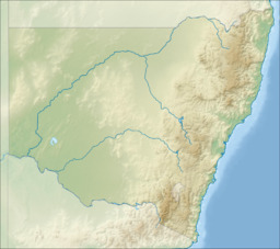 Moonbi Range is located in New South Wales