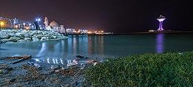 Nightview of the Khobar Sea Front in 2017