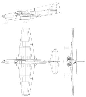Airacomet P-59A.svg