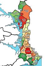 Districts of the Volta Region (2012).svg