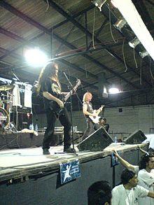 Incantation performing at Mortal Fest in Mexico in 2008