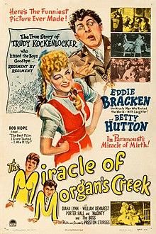 The Miracle of Morgan's Creek (1943 poster).jpg