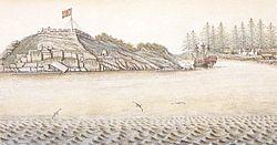 Spanish fort San Miguel at Nootka in 1793.jpg