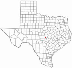Location of Meadowlakes, Texas