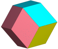 Rhombic dodecahedron 4color.png