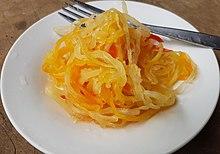 Atchara - pickled papaya (Philippines) 02.jpg