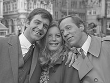 Guido de Moor, Catherine von Schell en Piet Römer (1967).jpg