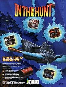 In the Hunt arcade flyer.jpg