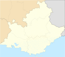 LFMV is located in Provence-Alpes-Côte d'Azur