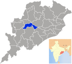 Location in Odisha, India