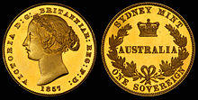 A gold coin