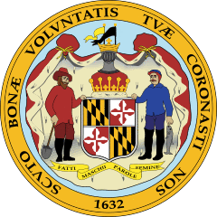 Seal of Maryland (reverse).svg