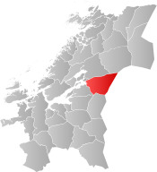 Verdal within Trøndelag