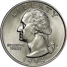 1994-P Washington quarter obverse.jpg