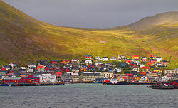 View of the town