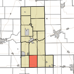 Location in Miami County