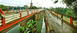 Muvattupuzha Old and New Bridges