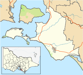 Inverloch is located in Bass Coast Shire
