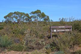 Tathra NP sign, 2014.JPG