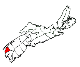 Location of the Municipality of the District of Clare