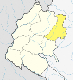 Location of Bajura District