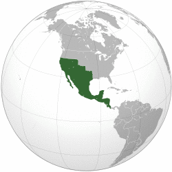 Location of Mexico