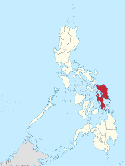 Location in the Philippines