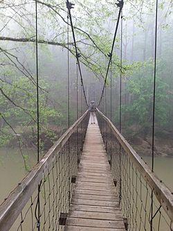 Sheltowee Trace Red River Suspension Bridge.jpg