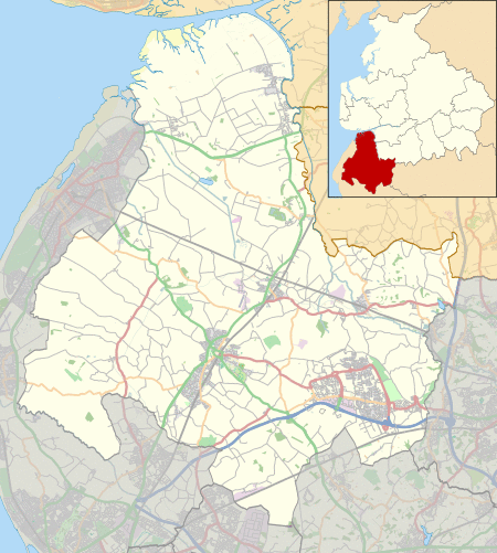 West Lancashire is located in the Borough of West Lancashire