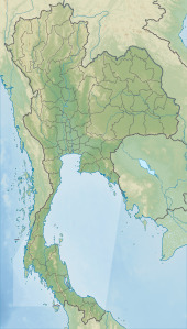 Map showing the location of Khao Sam Roi Yot National Park