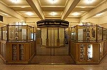 The large newsstand in the Biltmore Room