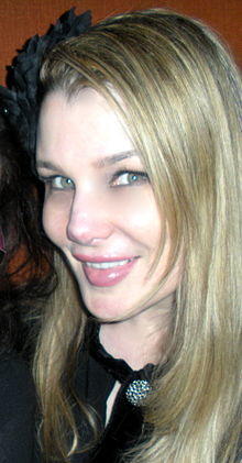 At her 2009 book party to launch I Love a Man in Uniform