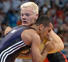 Artyom Kyuregyan vs Håkan Nyblom Athens 2004cr.jpg