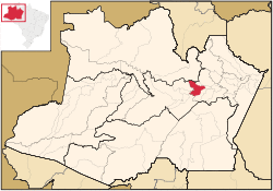 Location of the municipality inside Amazonas