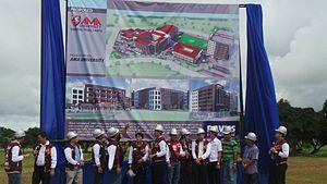 AMA University Cavite Ground Breaking Sept 13, 2013.jpg