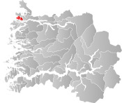 Sør-Vågsøy within Sogn og Fjordane